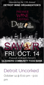 Detroit Uncorked Event